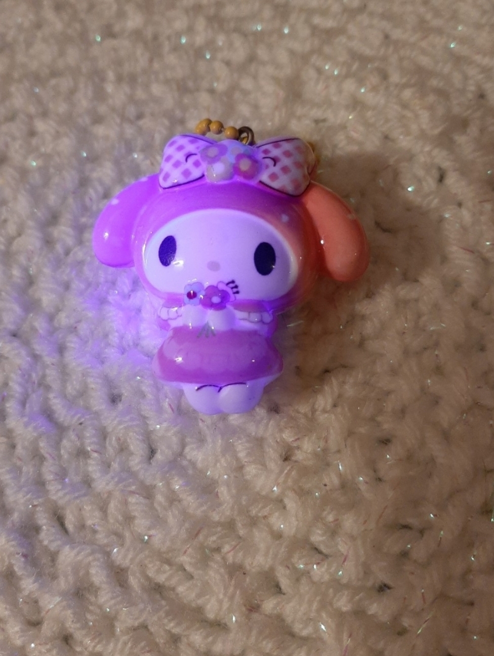 Melody Light Up Keychain New